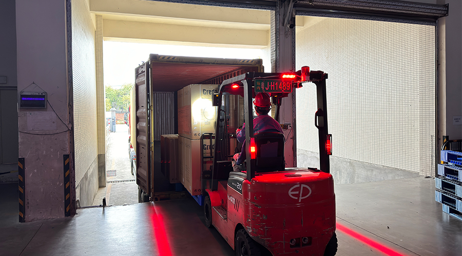 衣物烘干機(jī)出貨英國，開啟合作新篇