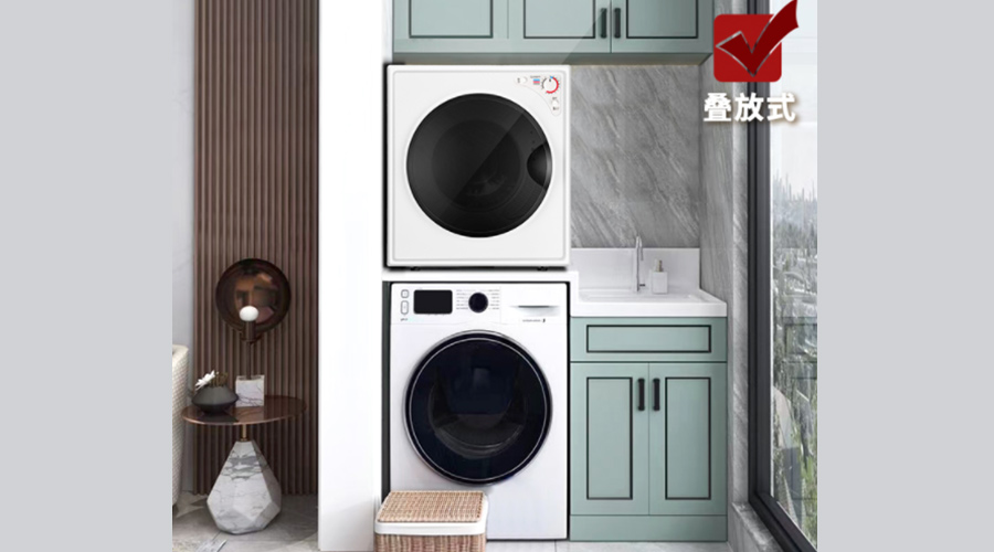 實例展示！洗烘套裝陽臺設計以及產品擺放圖片