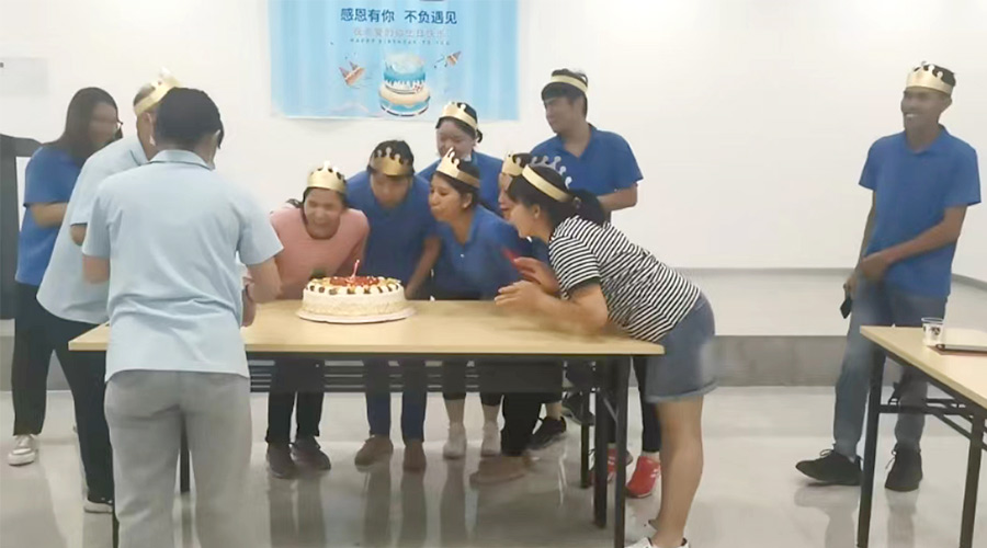 金環(huán)電器6月份員工生日會(huì)  美好如約而至！