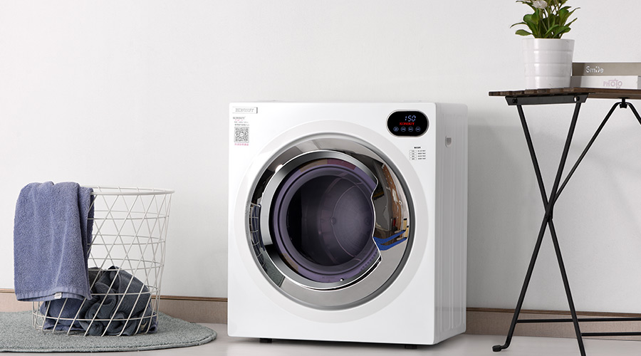 自然晾曬過的衣物灰塵多，家用衣物烘干機(jī)烘衣更干凈！