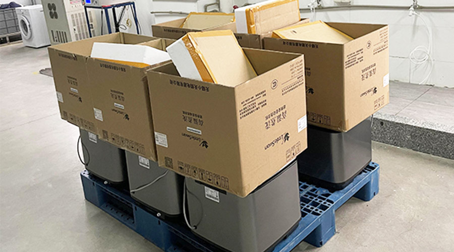 高質(zhì)量 低返工率！順利完成客戶迷你洗衣機驗貨