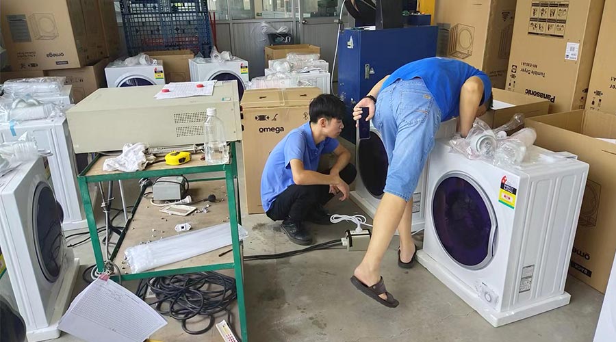 驗(yàn)貨省心省力！澳洲omega客戶稱贊衣物烘干機(jī)代工質(zhì)量高