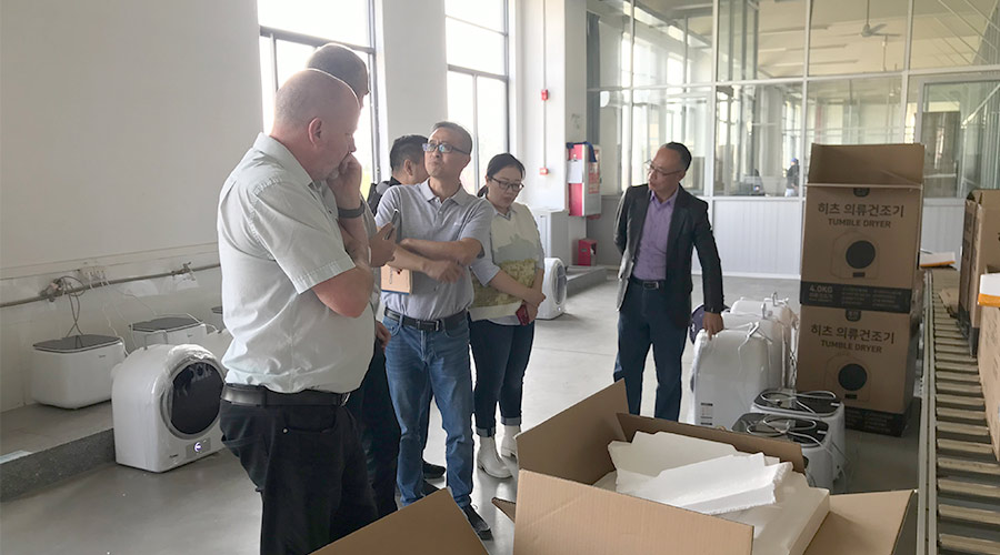 搶訂單 拼合同！金環(huán)電器積極推進滾筒衣服烘干機訂單增長